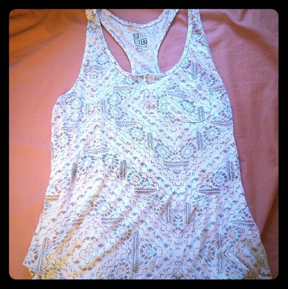 Patterned pacsun Tank